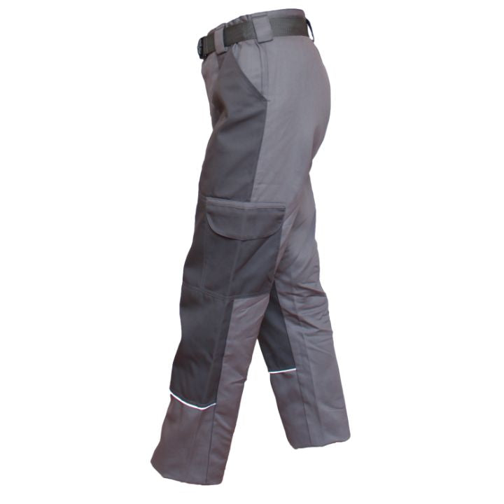 szürke derekas munkásnadrág balról